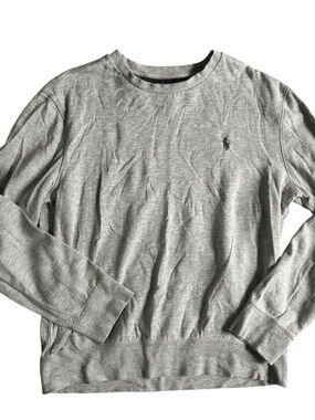 Polo by Ralph Lauren Gray Crewneck Pullover